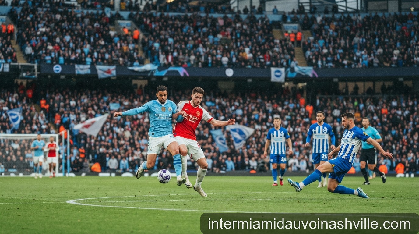 Premier League 2026/27: Man City và Arsenal so kè từng điểm số, Brighton gây bất ngờ lớn - 2