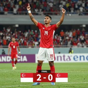 Indonesia W xuất sắc đánh bại Singapore W với tỷ số 2-0 ngay trên sân khách trong trận bán kết