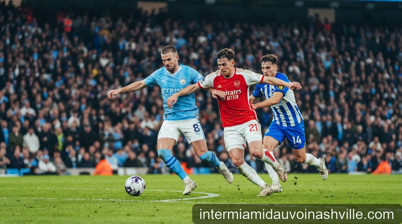 Premier League 2026/27: Man City và Arsenal so kè từng điểm số, Brighton gây bất ngờ lớn